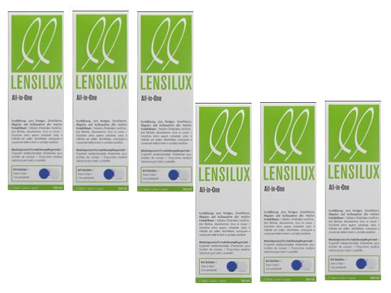 Lensilux All-in-One 6 x 360ml inkl. 6 Behälter